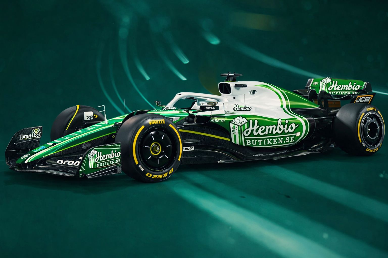 Hembiobutiken ny huvudsponsor till F1 stall